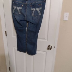 Seven crop denim size 16